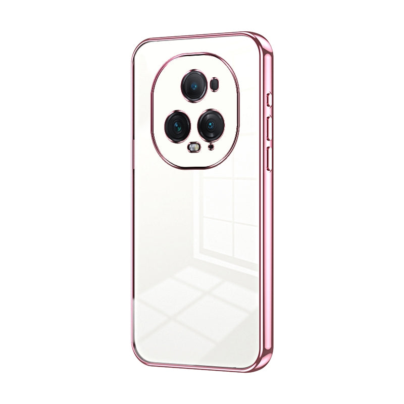 Honor Magic5 Ultimate Phone Case with Transparent Plating and Fine Hole Design: Crystal Clear & Scratch-Resistant