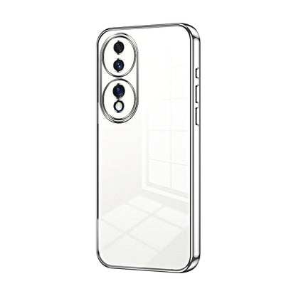 Honor 70 Phone Case with Transparent Plating and Fine Hole Design: Crystal Clear & Scratch-Resistant