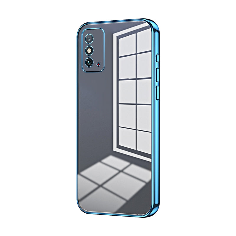 Honor X30 Max Phone Case with Transparent Plating and Fine Hole Design: Crystal Clear & Scratch-Resistant