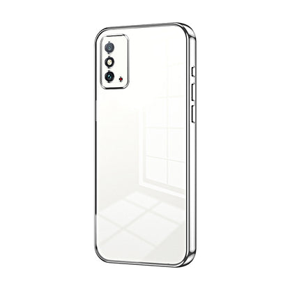 Honor X10 Max Phone Case with Transparent Plating and Fine Hole Design: Crystal Clear & Scratch-Resistant