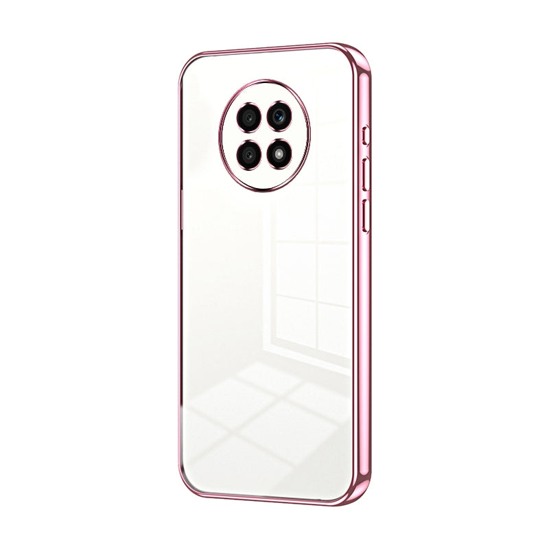 Honor X20 Phone Case with Transparent Plating and Fine Hole Design: Crystal Clear & Scratch-Resistant