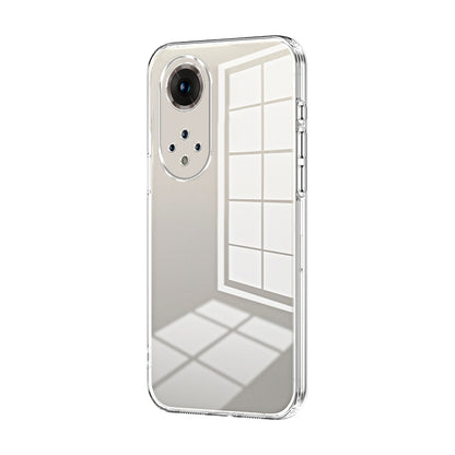 Honor 50 Pro Phone Case with Transparent Plating and Fine Hole Design: Crystal Clear & Scratch-Resistant