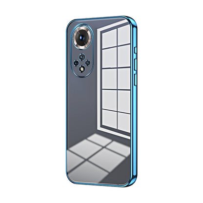 Honor 50 Phone Case with Transparent Plating and Fine Hole Design: Crystal Clear & Scratch-Resistant