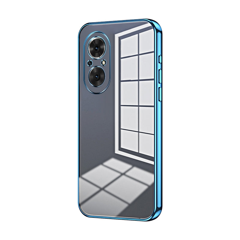 Honor 50 SE Phone Case with Transparent Plating and Fine Hole Design: Crystal Clear & Scratch-Resistant