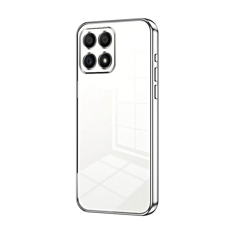 Honor 30i Phone Case with Transparent Plating and Fine Hole Design: Crystal Clear & Scratch-Resistant