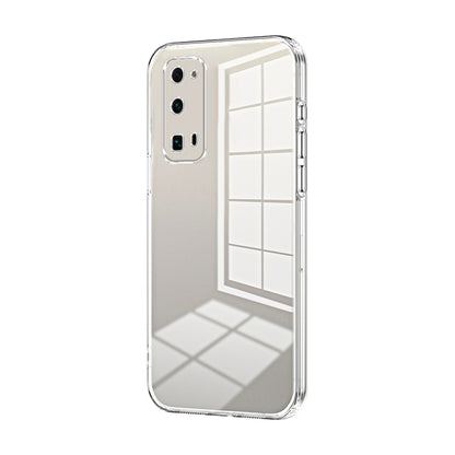 Honor 30 Pro Phone Case with Transparent Plating and Fine Hole Design: Crystal Clear & Scratch-Resistant