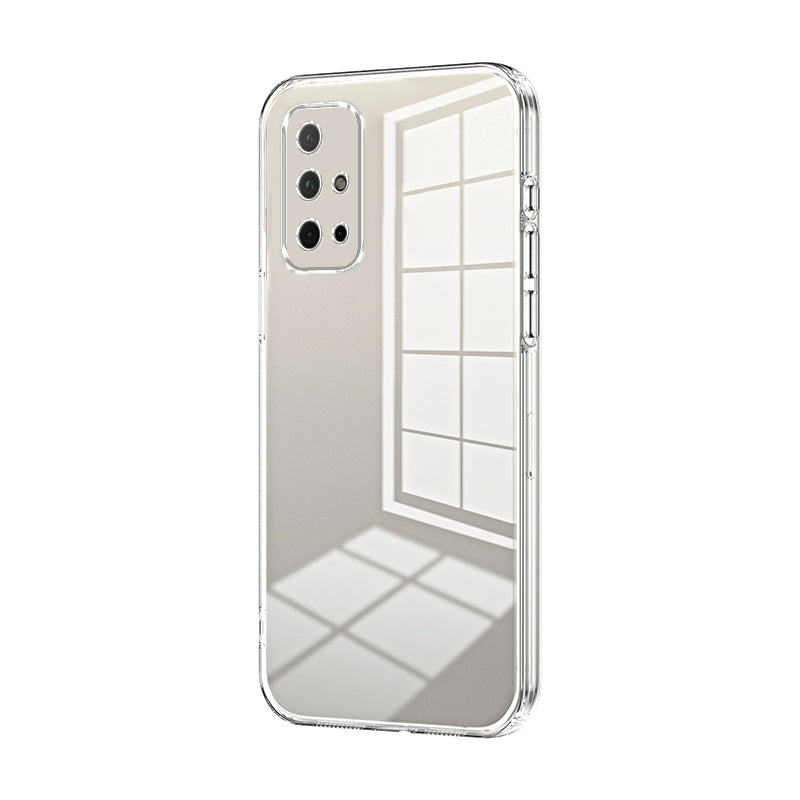 Honor 30S Phone Case with Transparent Plating and Fine Hole Design: Crystal Clear & Scratch-Resistant