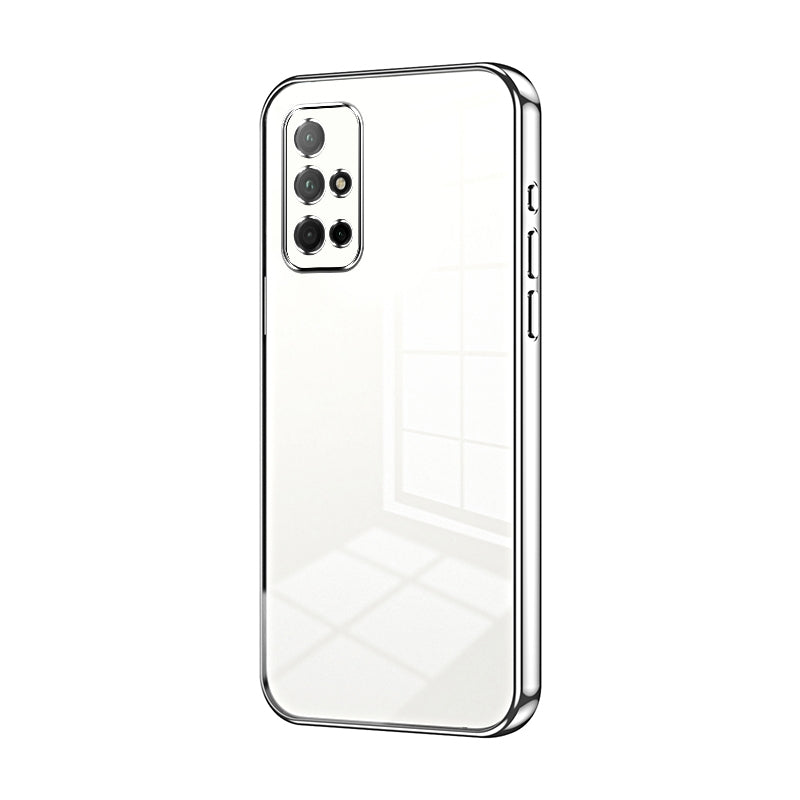 Honor 30S Phone Case with Transparent Plating and Fine Hole Design: Crystal Clear & Scratch-Resistant