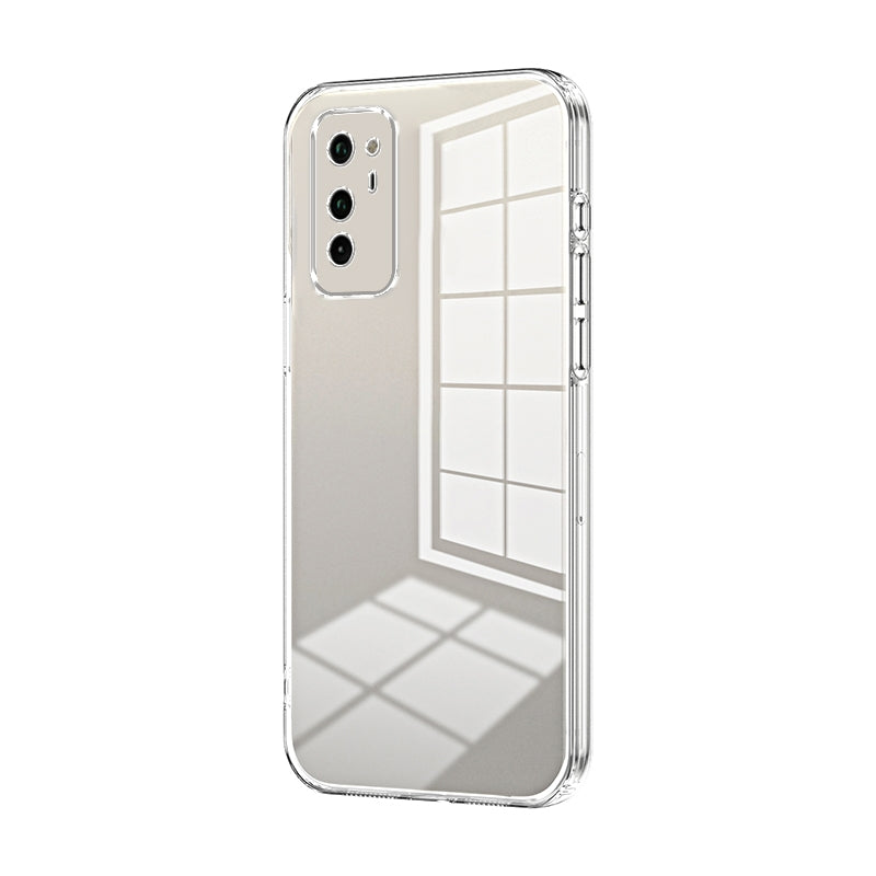 Honor V30 Phone Case with Transparent Plating and Fine Hole Design: Crystal Clear & Scratch-Resistant