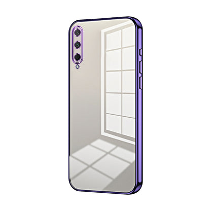 Honor Play 3 Phone Case with Transparent Plating and Fine Hole Design: Crystal Clear & Scratch-Resistant