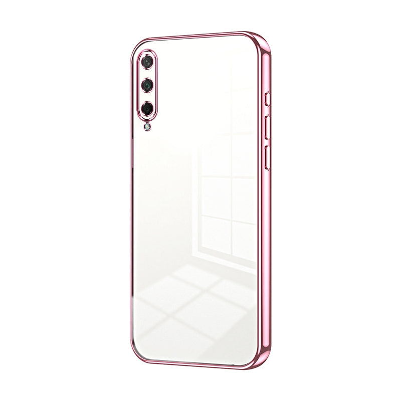 Honor Play 3 Phone Case with Transparent Plating and Fine Hole Design: Crystal Clear & Scratch-Resistant