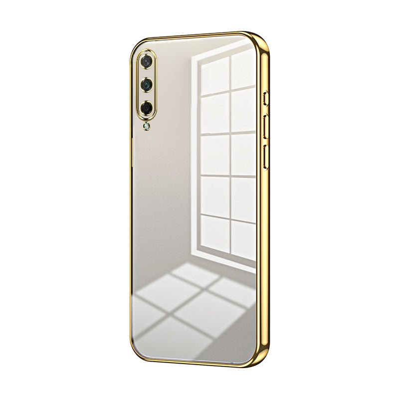 Honor Play 3 Phone Case with Transparent Plating and Fine Hole Design: Crystal Clear & Scratch-Resistant