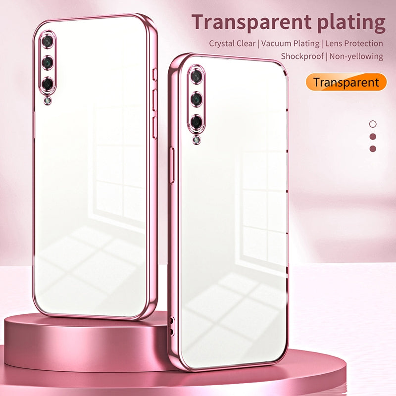 Honor Play 3 Phone Case with Transparent Plating and Fine Hole Design: Crystal Clear & Scratch-Resistant