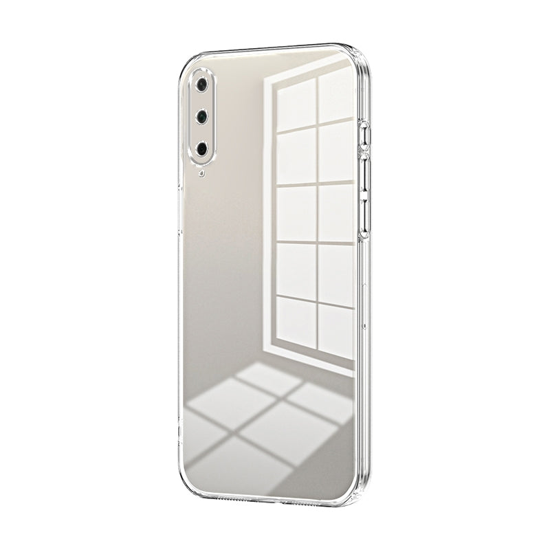 Honor Play 3 Phone Case with Transparent Plating and Fine Hole Design: Crystal Clear & Scratch-Resistant