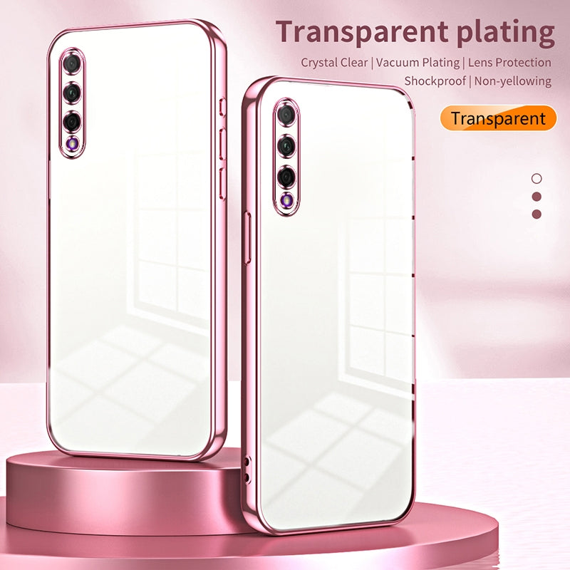 Honor 9X Pro Phone Case with Transparent Plating and Fine Hole Design: Crystal Clear & Scratch-Resistant