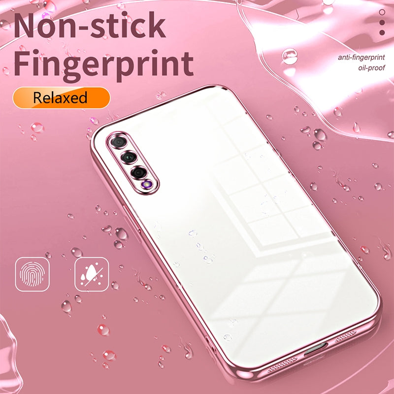 Honor 9X Pro Phone Case with Transparent Plating and Fine Hole Design: Crystal Clear & Scratch-Resistant