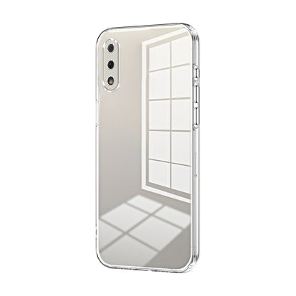 Honor 9X Phone Case with Transparent Plating and Fine Hole Design: Crystal Clear & Scratch-Resistant