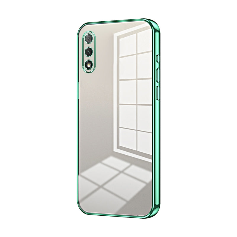 Honor 9X Phone Case with Transparent Plating and Fine Hole Design: Crystal Clear & Scratch-Resistant