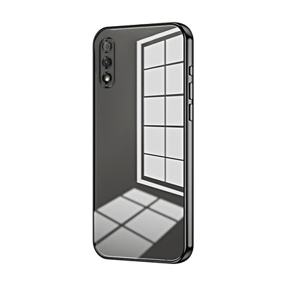 Honor 9X Phone Case with Transparent Plating and Fine Hole Design: Crystal Clear & Scratch-Resistant