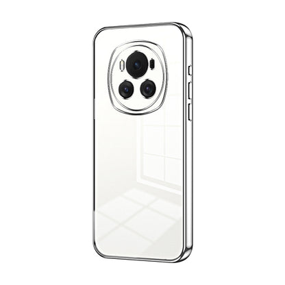 Honor Magic6 Phone Case with Transparent Plating and Fine Hole Design: Crystal Clear & Scratch-Resistant