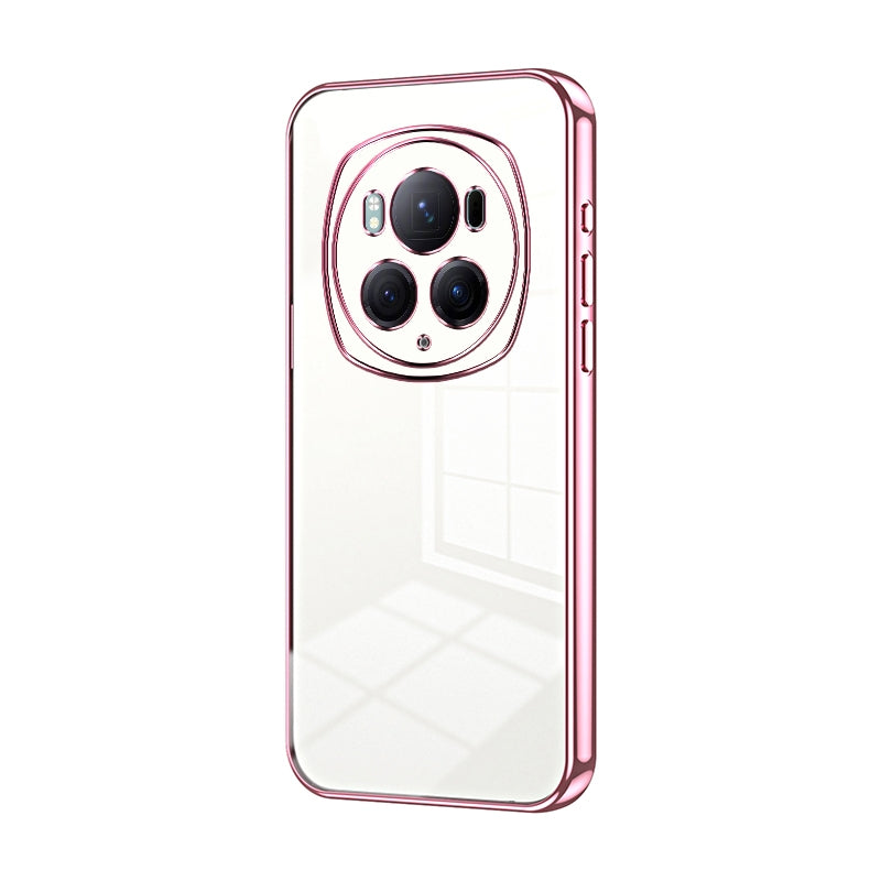 Honor Magic6 Pro Phone Case with Transparent Plating and Fine Hole Design: Crystal Clear & Scratch-Resistant