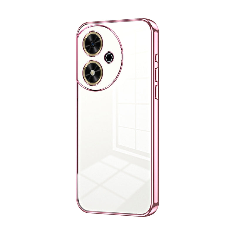 Honor Play 50 Phone Case with Transparent Plating and Fine Hole Design: Crystal Clear & Scratch-Resistant