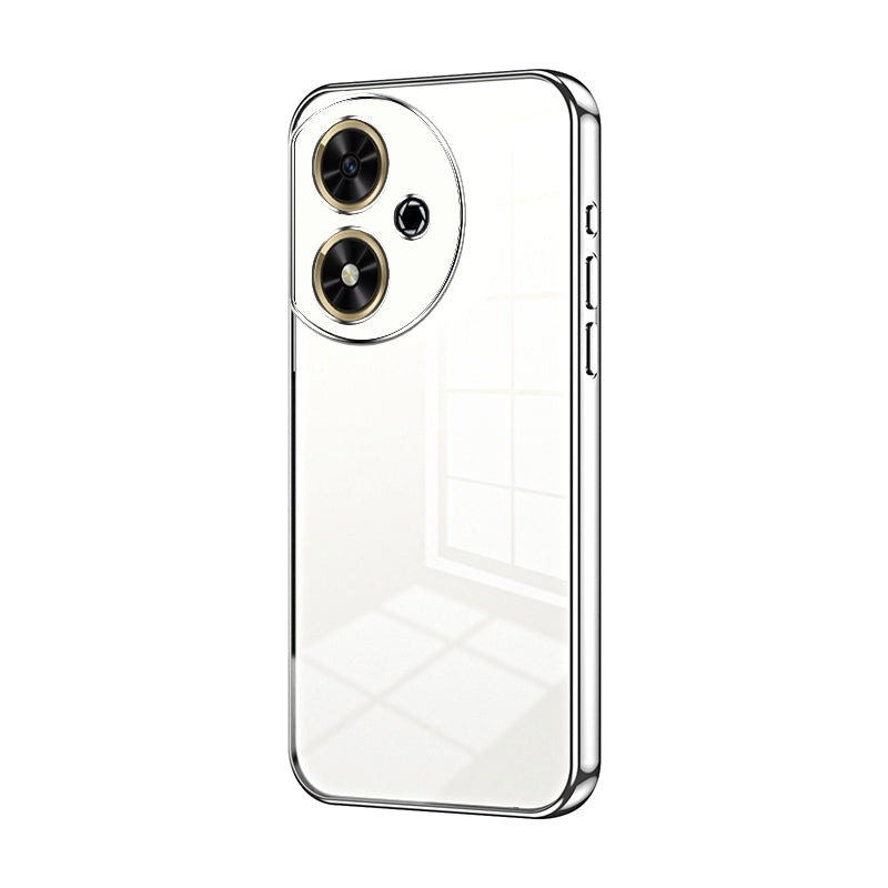 Honor Play 50 Phone Case with Transparent Plating and Fine Hole Design: Crystal Clear & Scratch-Resistant