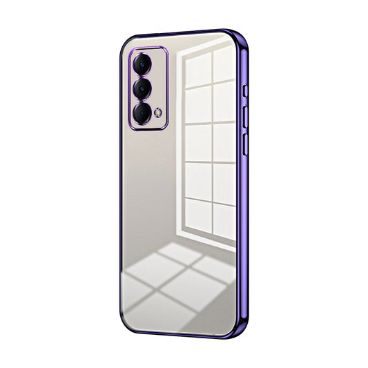 Realme Q3 Pro Carnival Phone Case with Transparent Plating and Fine Hole Design: Crystal Clear & Scratch-Resistant