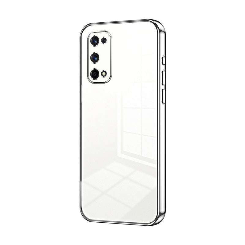 Realme X7 Pro Phone Case with Transparent Plating and Fine Hole Design: Crystal Clear & Scratch-Resistant