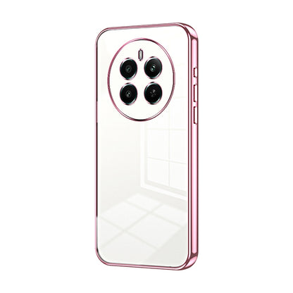 Realme 12+ Phone Case with Transparent Plating and Fine Hole Design: Crystal Clear & Scratch-Resistant