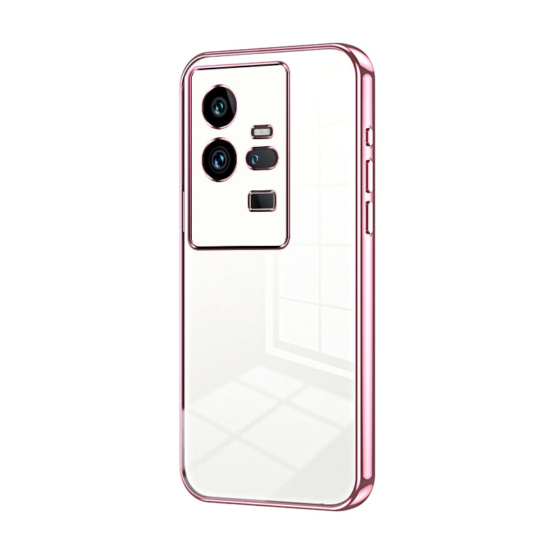 vivo iQOO 11 Pro Phone Case with Transparent Plating and Fine Hole Design: Crystal Clear & Scratch-Resistant