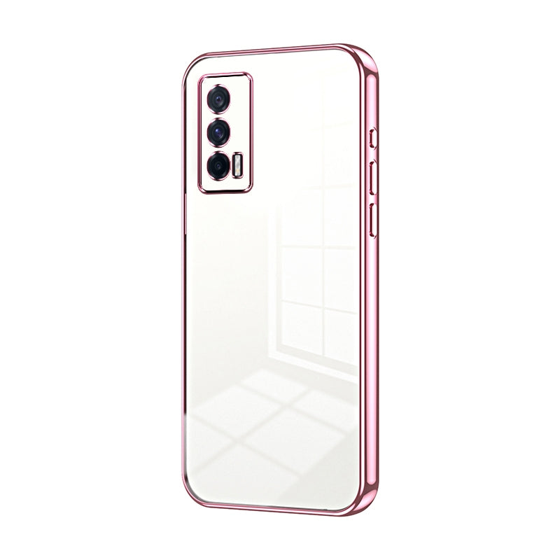 vivo iQOO Neo5 Phone Case with Transparent Plating and Fine Hole Design: Crystal Clear & Scratch-Resistant