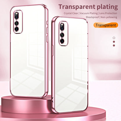 vivo iQOO Neo3 5G Phone Case with Transparent Plating and Fine Hole Design: Crystal Clear & Scratch-Resistant