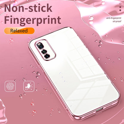 vivo iQOO Neo5 Lite Phone Case with Transparent Plating and Fine Hole Design: Crystal Clear & Scratch-Resistant