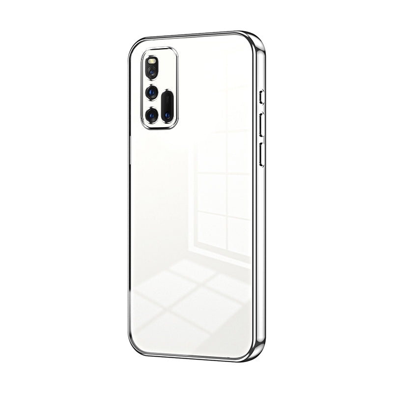 vivo iQOO 3 5G Phone Case with Transparent Plating and Fine Hole Design: Crystal Clear & Scratch-Resistant