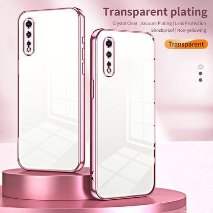 vivo iQOO Neo Phone Case with Transparent Plating and Fine Hole Design: Crystal Clear & Scratch-Resistant