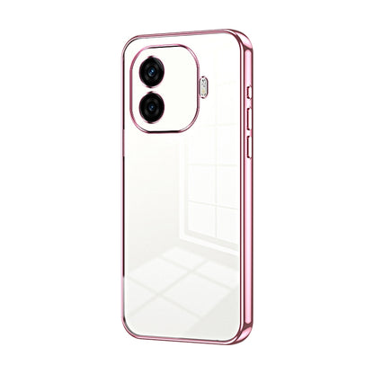 vivo iQOO Z9 Phone Case with Transparent Plating and Fine Hole Design: Crystal Clear & Scratch-Resistant