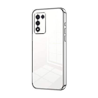 OPPO K10 Energy Phone Case with Transparent Plating and Fine Hole Design: Crystal Clear & Scratch-Resistant