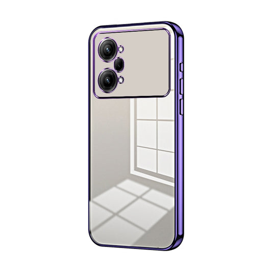 OPPO K10 Pro Phone Case with Transparent Plating and Fine Hole Design: Crystal Clear & Scratch-Resistant