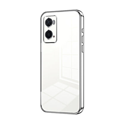 OPPO A96 4G Global Phone Case with Transparent Plating and Fine Hole Design: Crystal Clear & Scratch-Resistant