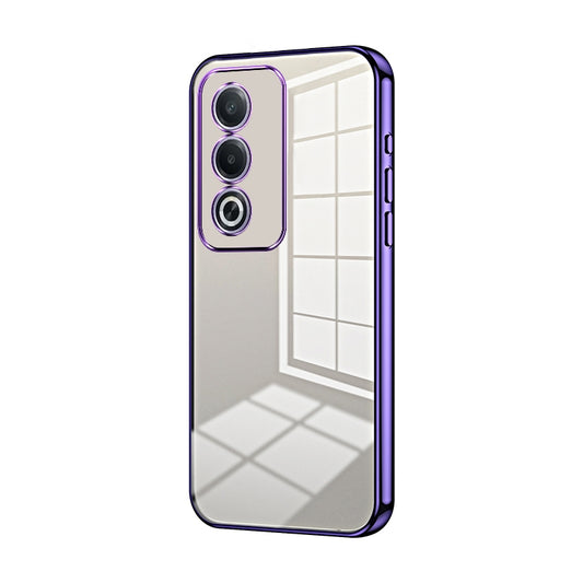 OPPO A3 Pro Global Phone Case with Transparent Plating and Fine Hole Design: Crystal Clear & Scratch-Resistant