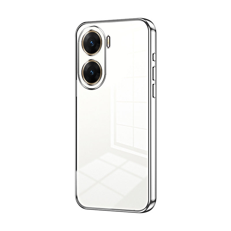 vivo V29e Phone Case with Transparent Plating and Fine Hole Design: Crystal Clear & Scratch-Resistant