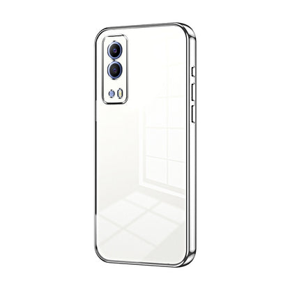 vivo T1x 5G Phone Case with Transparent Plating and Fine Hole Design: Crystal Clear & Scratch-Resistant