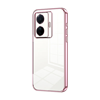 vivo S15e Phone Case with Transparent Plating and Fine Hole Design: Crystal Clear & Scratch-Resistant