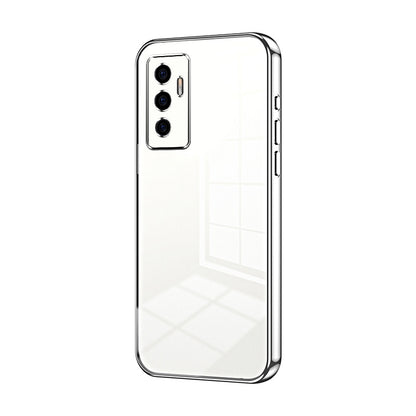 vivo S10e Phone Case with Transparent Plating and Fine Hole Design: Crystal Clear & Scratch-Resistant