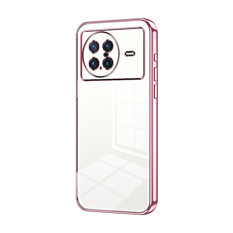 vivo X Note Phone Case with Transparent Plating and Fine Hole Design: Crystal Clear & Scratch-Resistant