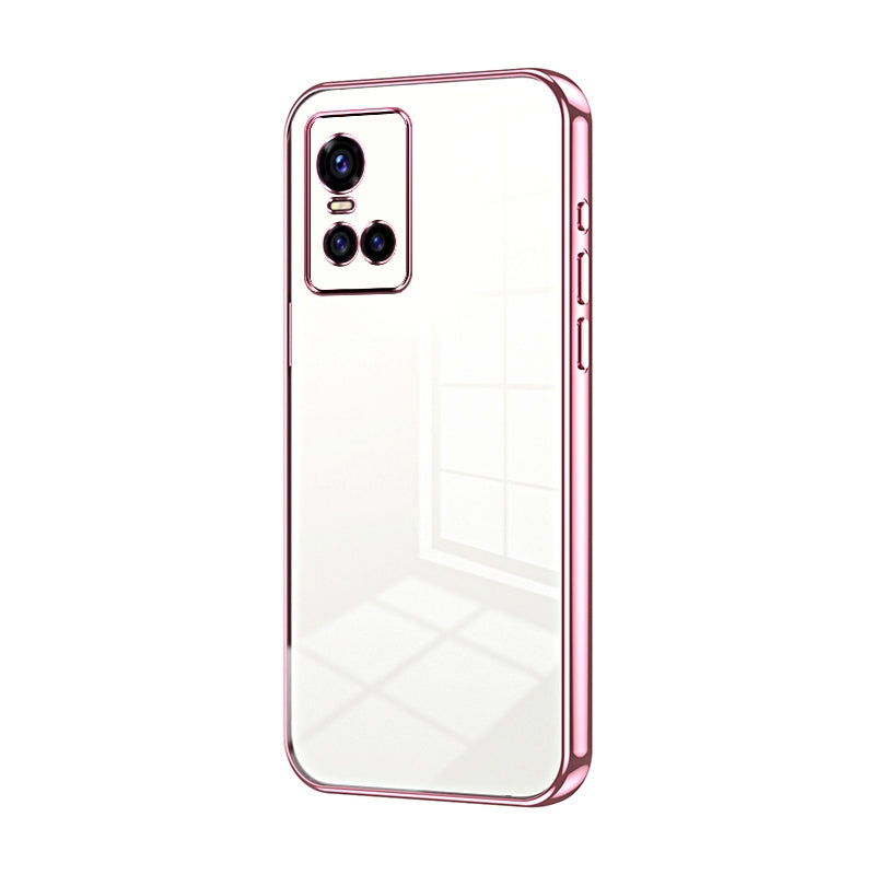 vivo S10 Phone Case with Transparent Plating and Fine Hole Design: Crystal Clear & Scratch-Resistant