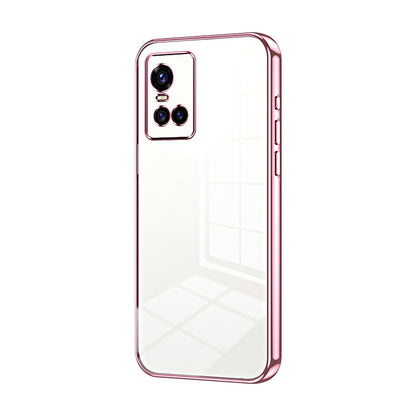 vivo S10 Pro Phone Case with Transparent Plating and Fine Hole Design: Crystal Clear & Scratch-Resistant