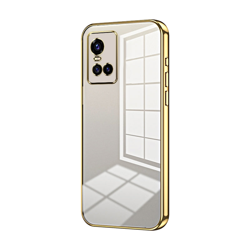 vivo S10 Phone Case with Transparent Plating and Fine Hole Design: Crystal Clear & Scratch-Resistant