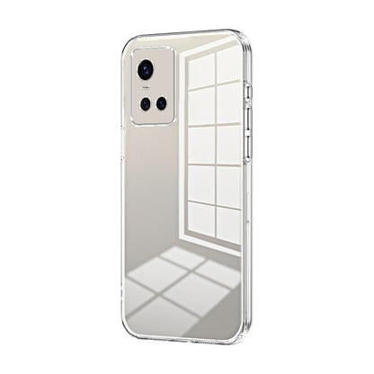 vivo S10 Phone Case with Transparent Plating and Fine Hole Design: Crystal Clear & Scratch-Resistant